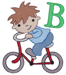 Boys Alphabet B