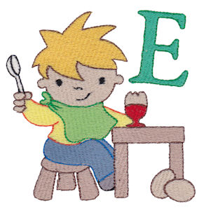 Boys Alphabet E