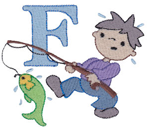 Boys Alphabet F