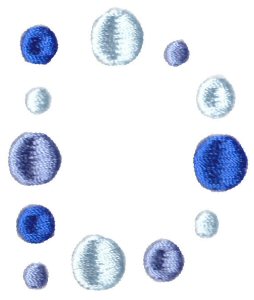 Bubble Bath Alphabet D