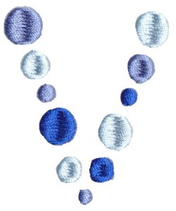 Bubble Bath Alphabet V