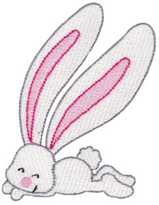 Machine Embroidery Designs | Bunny Big Ears | Bunnycup Embroidery