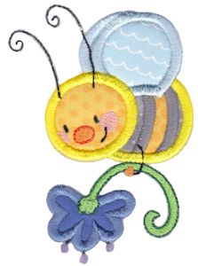 Busy Bees Applique 6