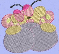 Butterfly Bear Peekers 6