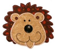 Button Nose Applique