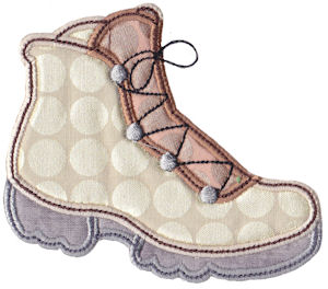 Hiking Boot Applique