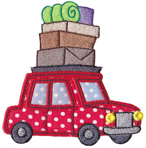 Camping Car Applique