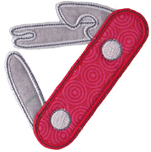 Pocket Knife Applique