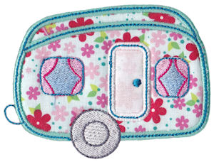 Camper Trailer Applique