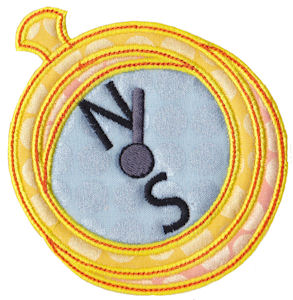 Compass Applique