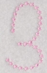 Candlewicking Alphabet 3