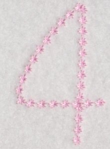 Candlewicking Alphabet 4