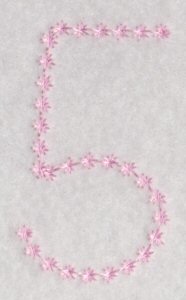 Candlewicking Alphabet 5