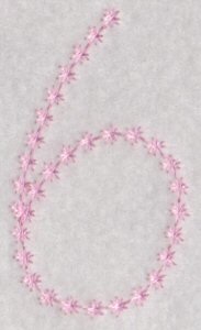 Candlewicking Alphabet 6