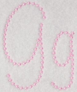 Candlewicking Alphabet G