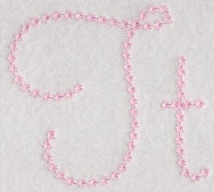 Candlewicking Alphabet T