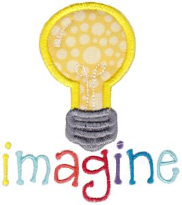 Image Light Bulb Applique