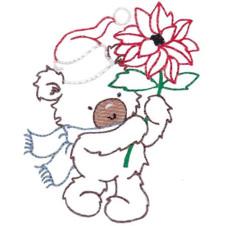 Christmas Bears Vintage Stitch 4