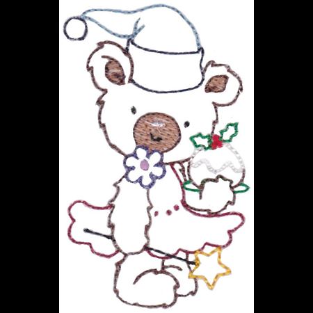 Christmas Bears Vintage Stitch 8