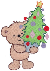 Christmas Cuddle Bear 17