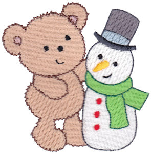 Christmas Cuddle Bear 20