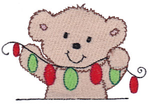 Christmas Cuddle Bear 9