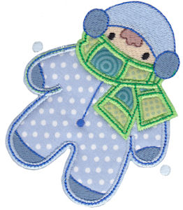 Christmas Melody Applique 16
