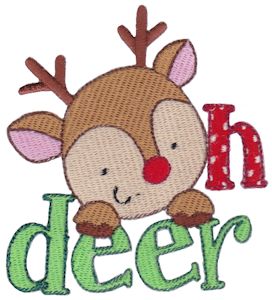 Oh Deer Filled Stitch