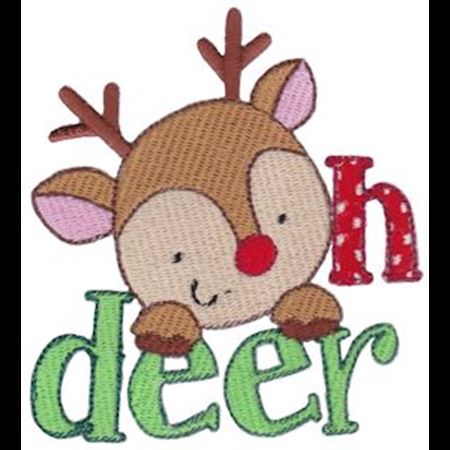 Oh Deer Filled Stitch