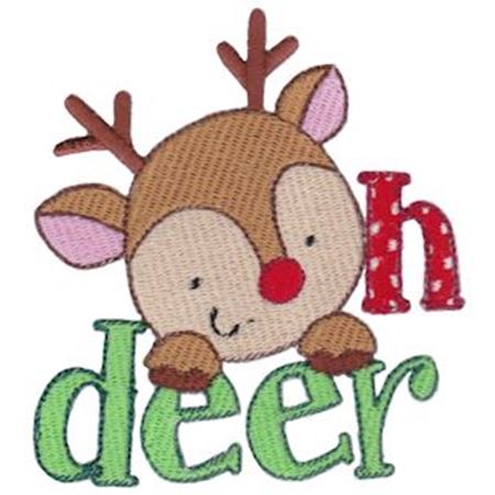 Oh Deer Filled Stitch