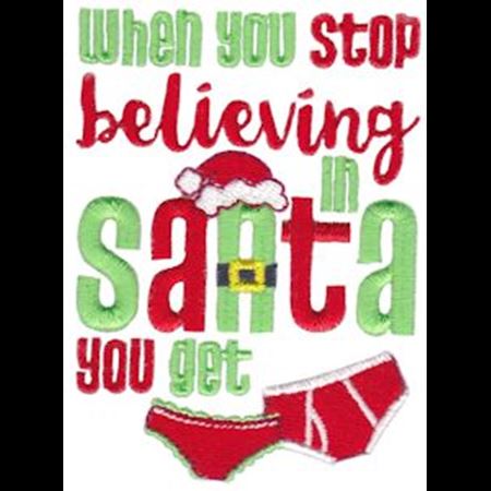 When You Stop Believing In Santa