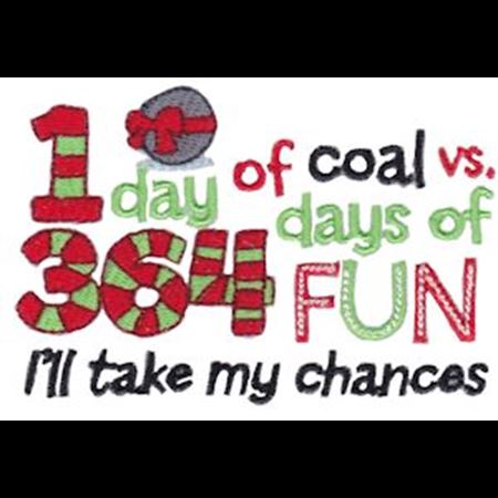 1 Day of Coal 363 Days Of Fun