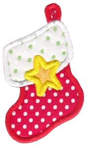 Christmas Stockings Applique 10