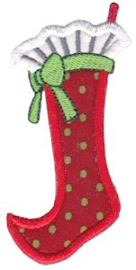 Christmas Stockings Applique 12