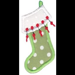 Christmas Stockings Applique 2
