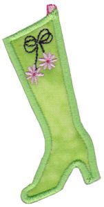 Christmas Stockings Applique 3