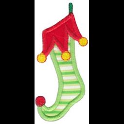 Christmas Stockings Applique 4