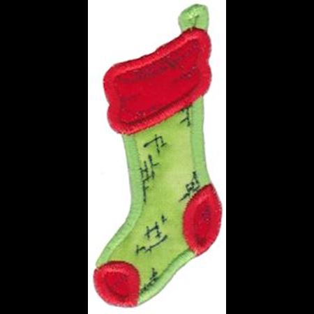 Christmas Stockings Applique 5
