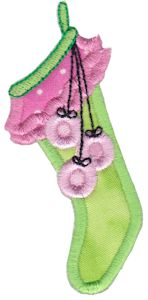Christmas Stockings Applique 6