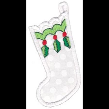 Christmas Stockings Applique 8