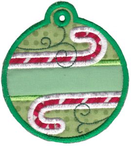 Christmas Tags Applique 1