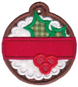 Christmas Tags Applique 5