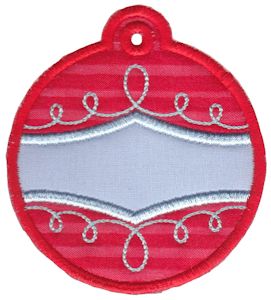 Christmas Tags Applique 6