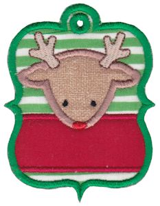Christmas Tags Applique 7