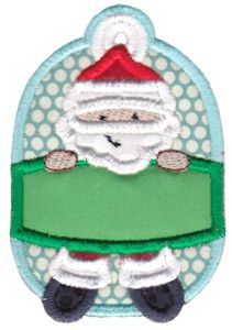 Christmas Tags Applique 8