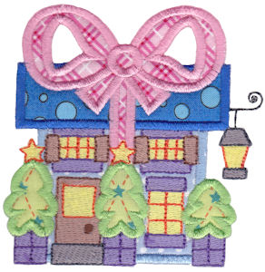 Christmas Village Applique 10