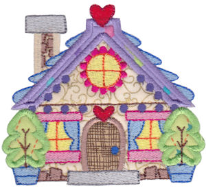 Christmas Village Applique 3