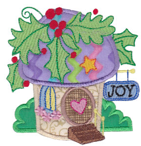 Christmas Village Applique 4