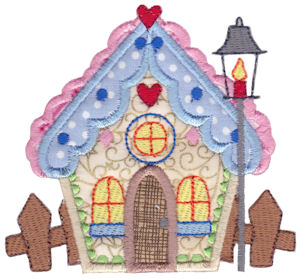 Christmas Village Applique 5