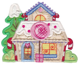 Christmas Village Applique 6